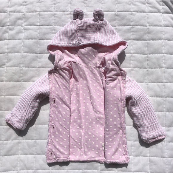 Striped Hooded Cardigan - Picture 5 of 7